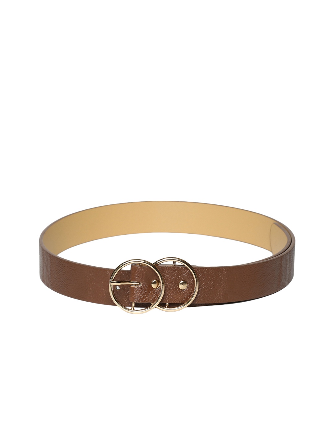 

CRUSSET Women Brown Textured Belt
