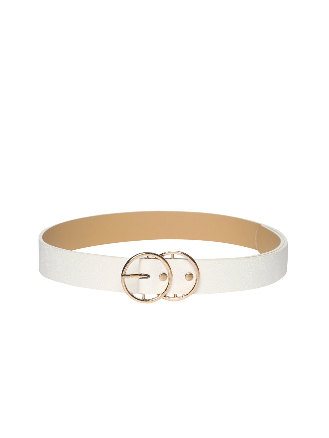 

CRUSSET Women White Solid Belt