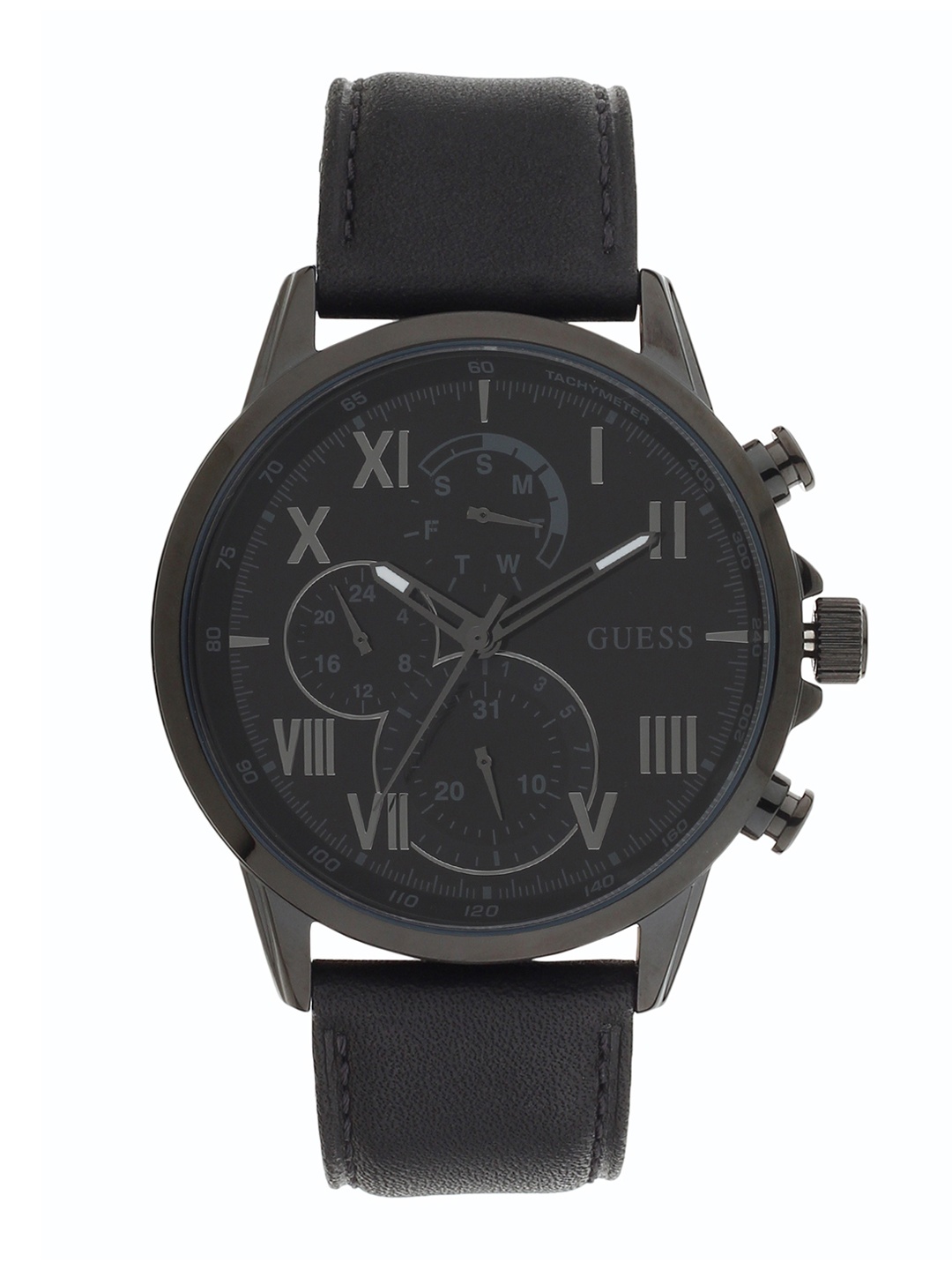 

GUESS Men Black Analogue Watch GW0011G2