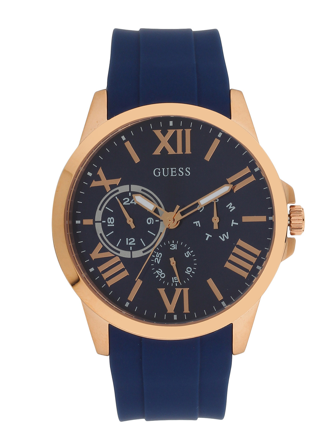 

GUESS Men Blue Analogue Watch GW0012G3