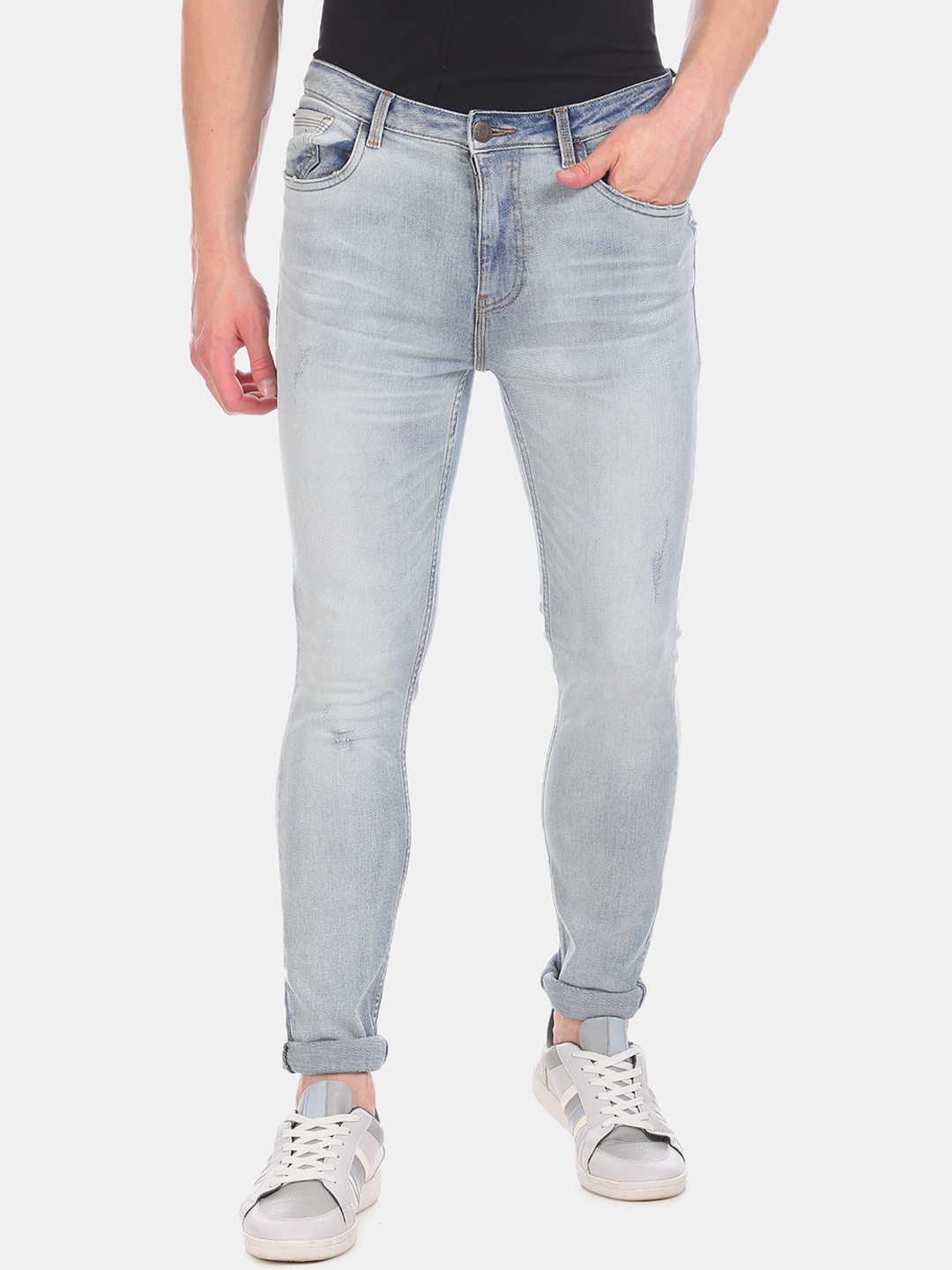 

Cherokee Men Blue Slim Fit Low-Rise Clean Look Stretchable Jeans