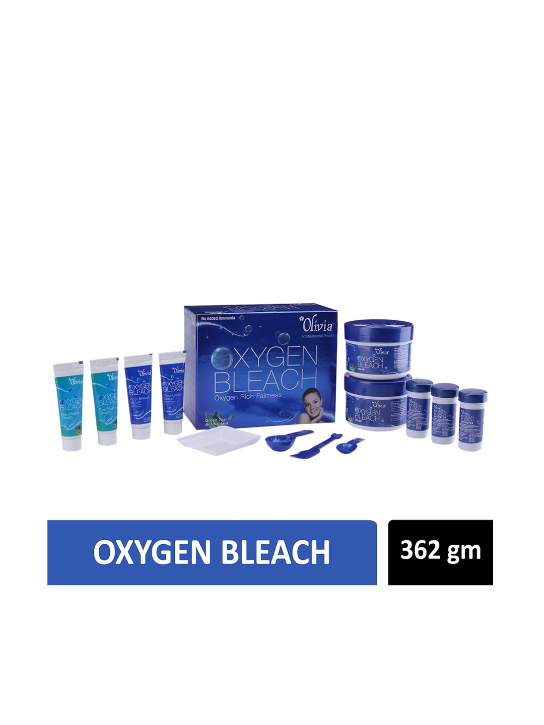 

Olivia Women Skin Lightening Oxygen Bleach 362g, Blue