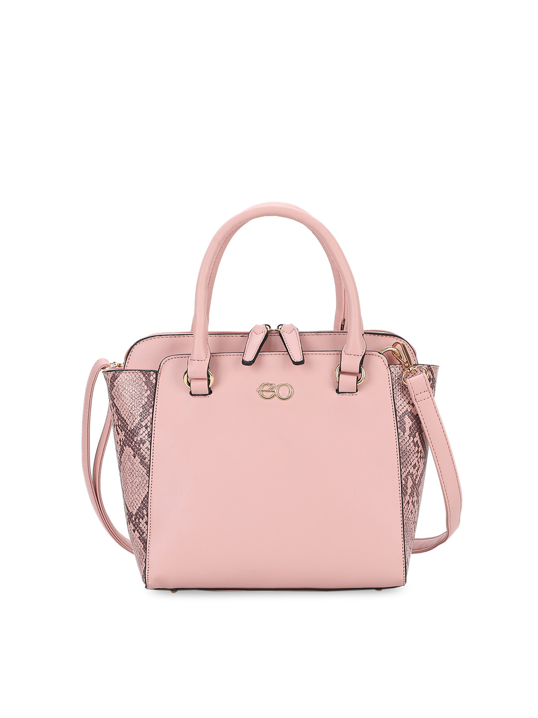 

E2O Pink Printed Handheld Bag
