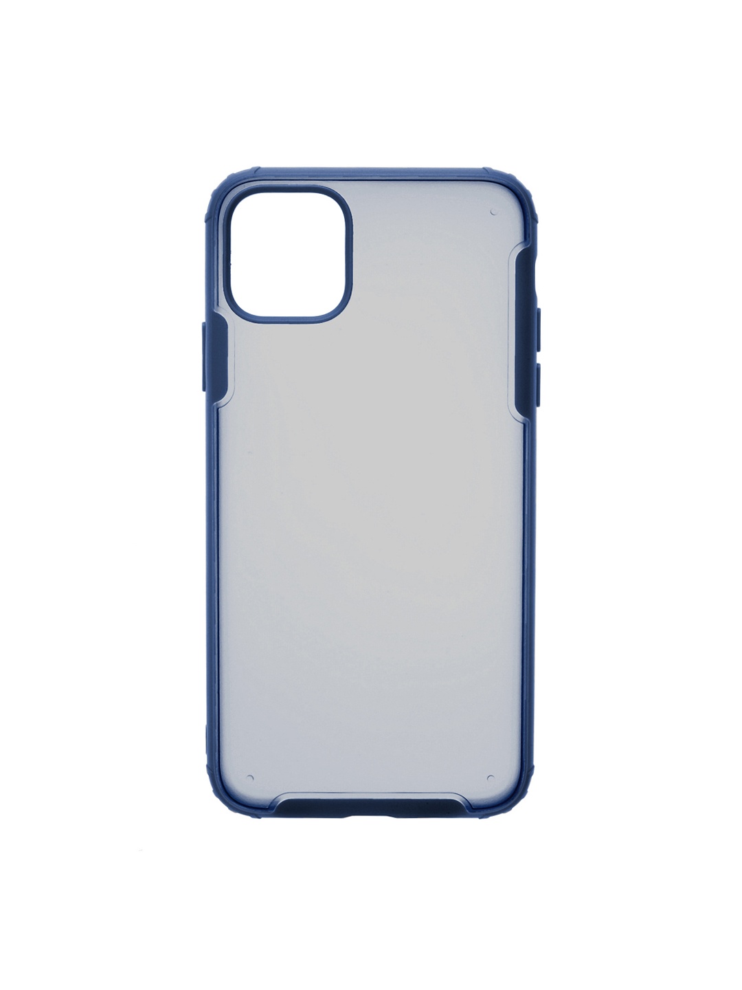 

TREEMODA Unisex Navy Blue Semi Transparent iPhone 11 Pro Mobile Case Cover