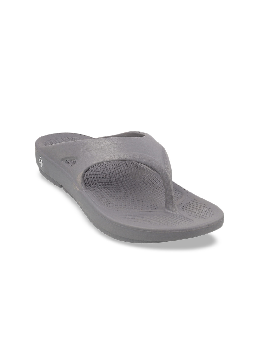 

WALKWAY by Metro Men Grey Solid Thong Flip-Flops