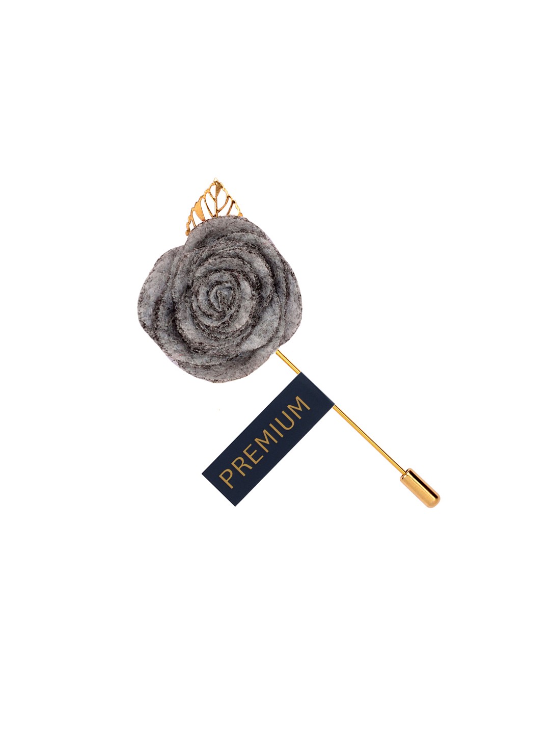 

PELUCHE Unisex Grey The Prince Charming Lapel Pin