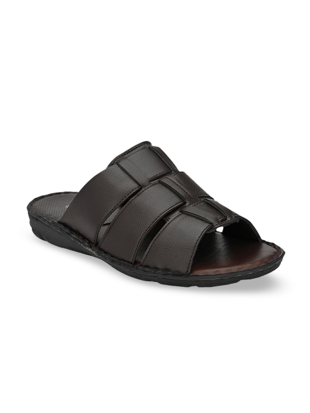 

El Paso Men Brown Comfort Sandals