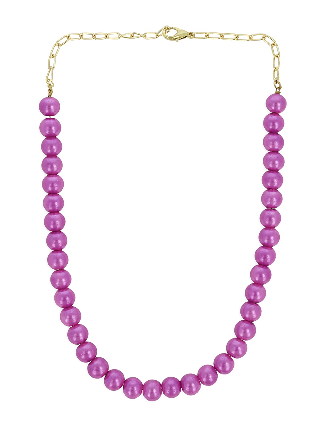 

AKSHARA Girls Pink Synthetic Handcrafted Necklace