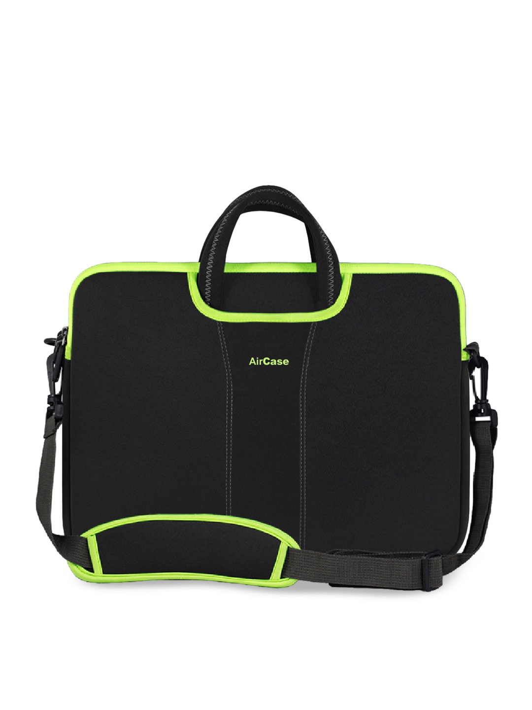 

AirCase Unisex Black Solid 15.6 Inch Laptop Sleeve
