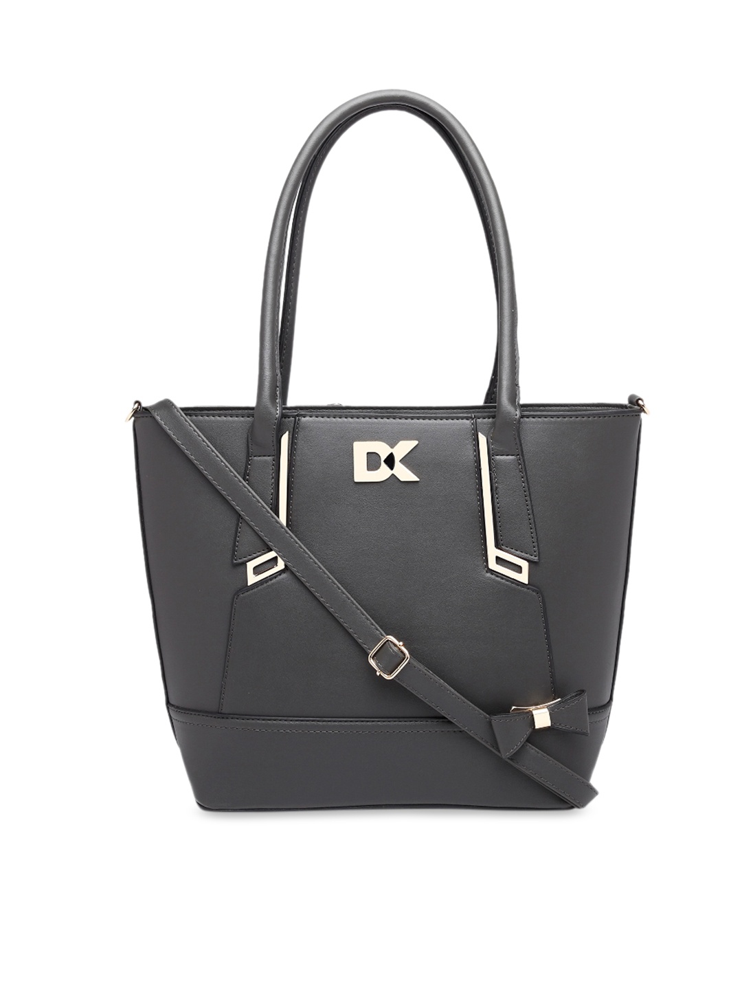 

Diana Korr Grey Solid Shoulder Bag