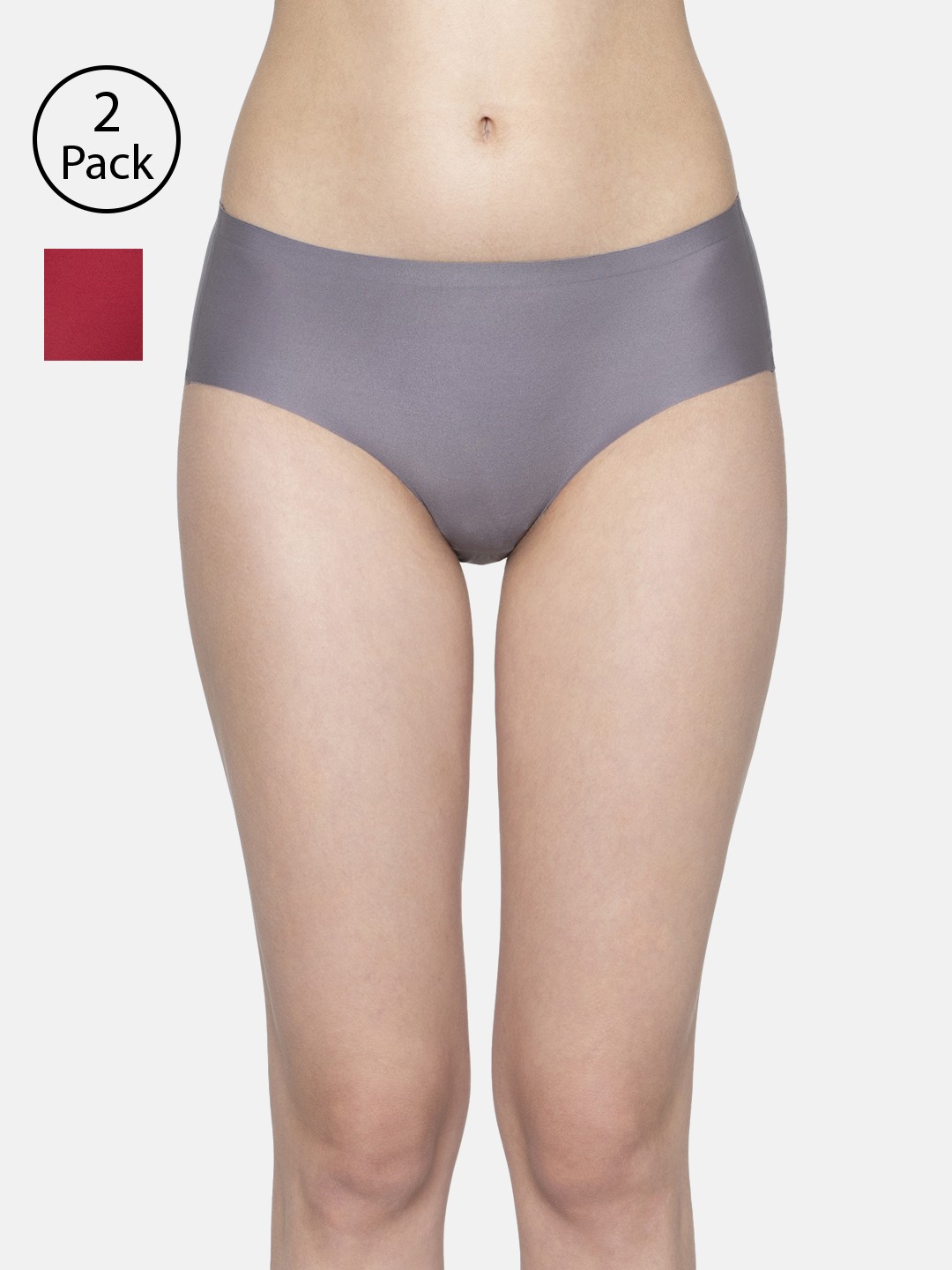 

Triumph Stretty Skinfit 144 Hipster Brief - Pack of 2, Grey