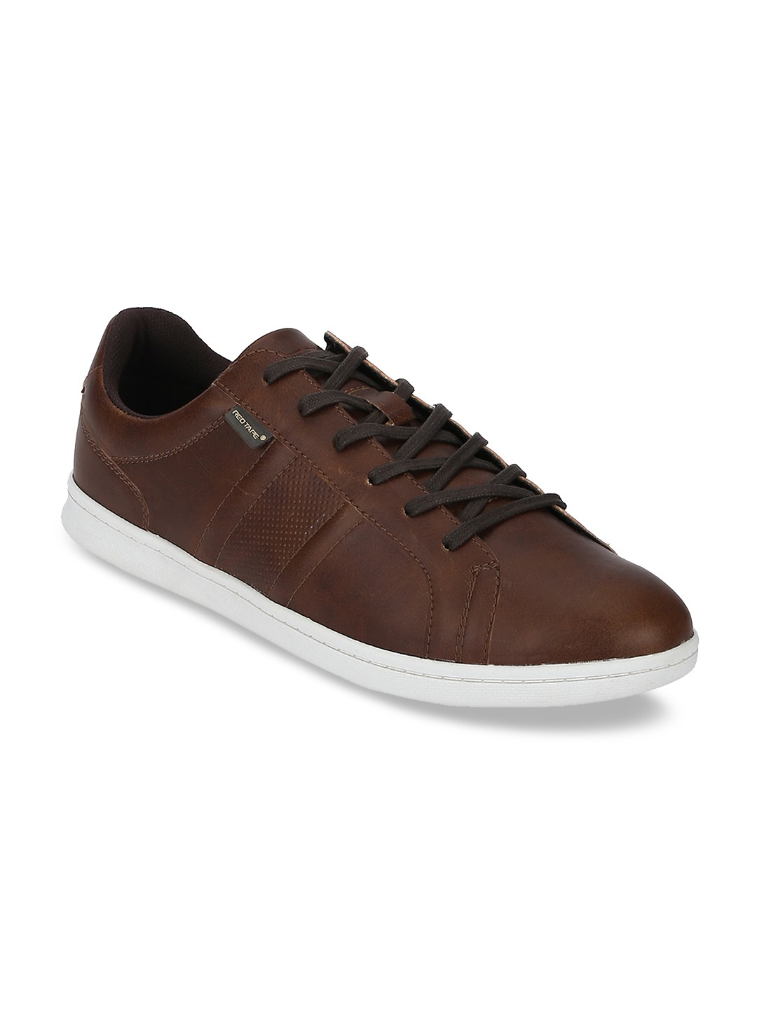 

Red Tape Men Brown Solid Sneakers