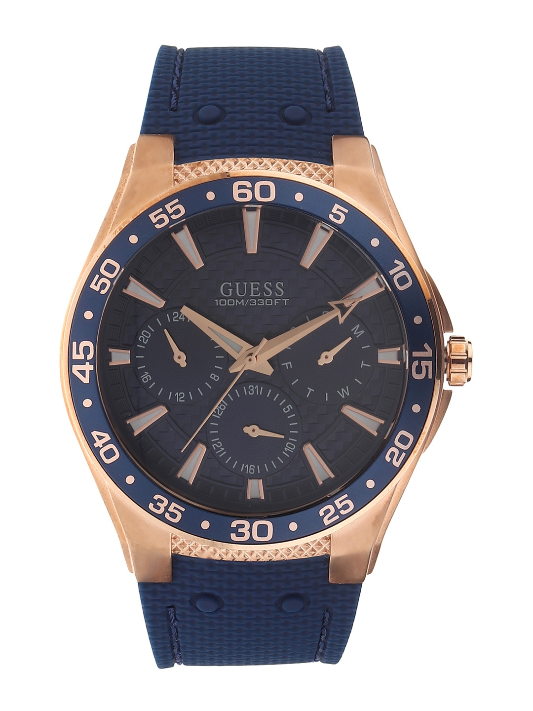 

GUESS Men Blue Analogue Watch W1171G4