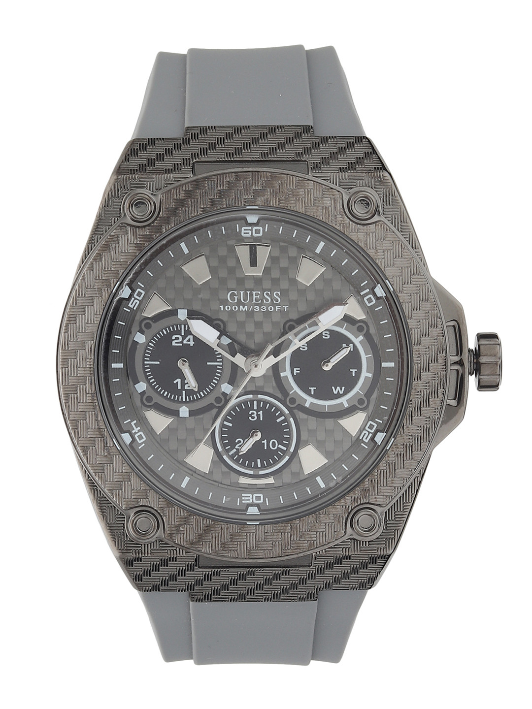 

GUESS Men Grey Analogue Watch W1048G1