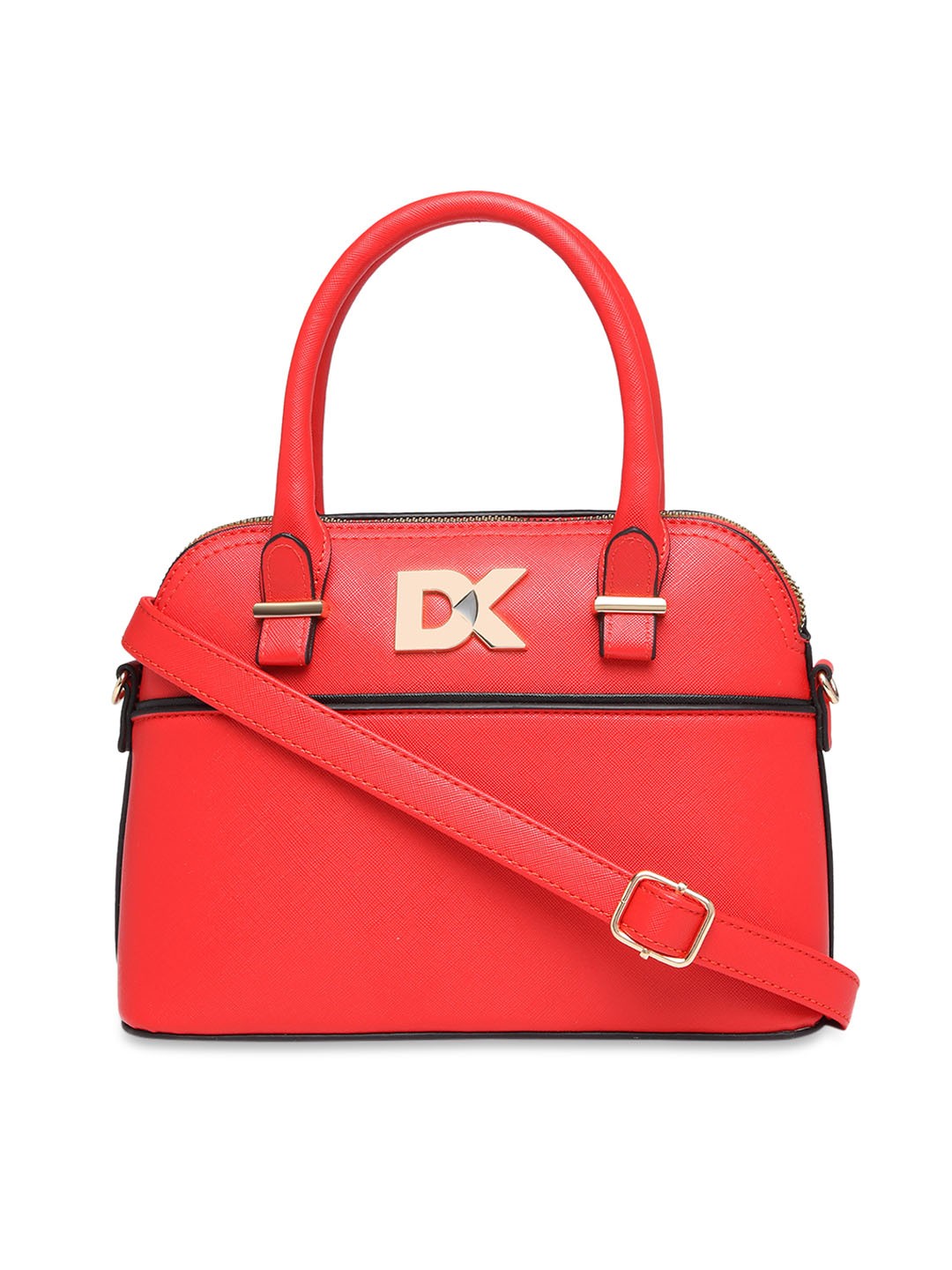 

Diana Korr Red Solid Handheld Bag