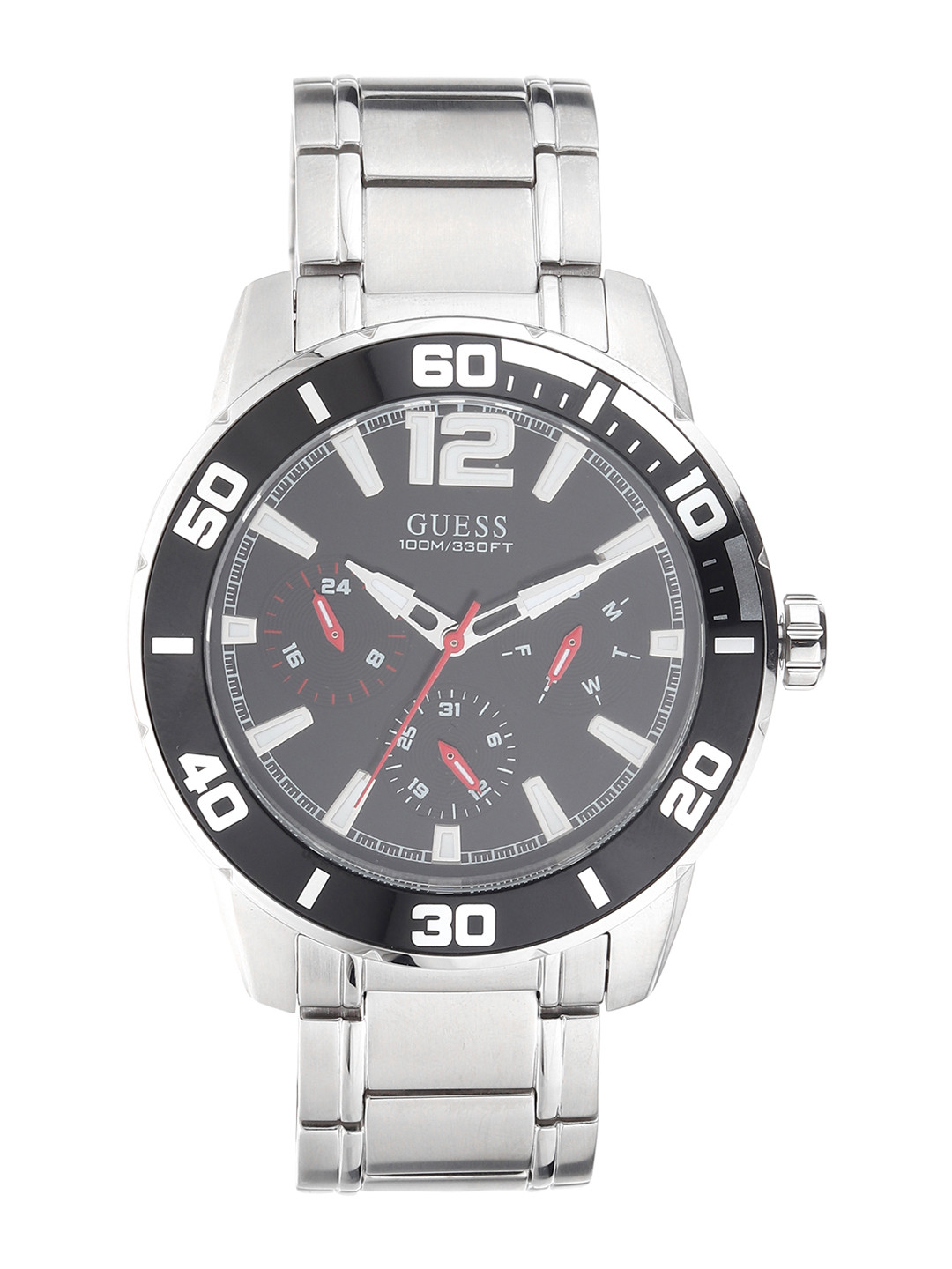 

GUESS Men Black Analogue Watch W1249G1