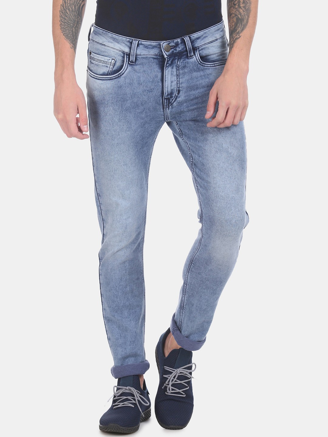 

Cherokee Men Blue Slim Fit Low-Rise Clean Look Stretchable Jeans