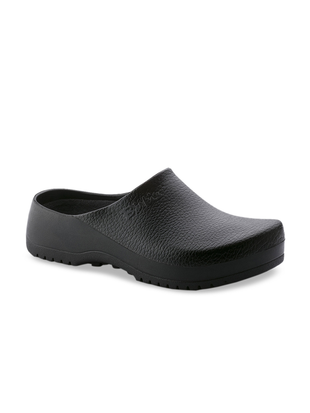 

Birkenstock Unisex Black Polyurethane Regular Width Super-Birki Clogs