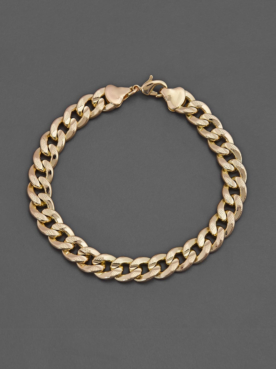 

Tistabene Men Gold-Plated Alloy Link Bracelet