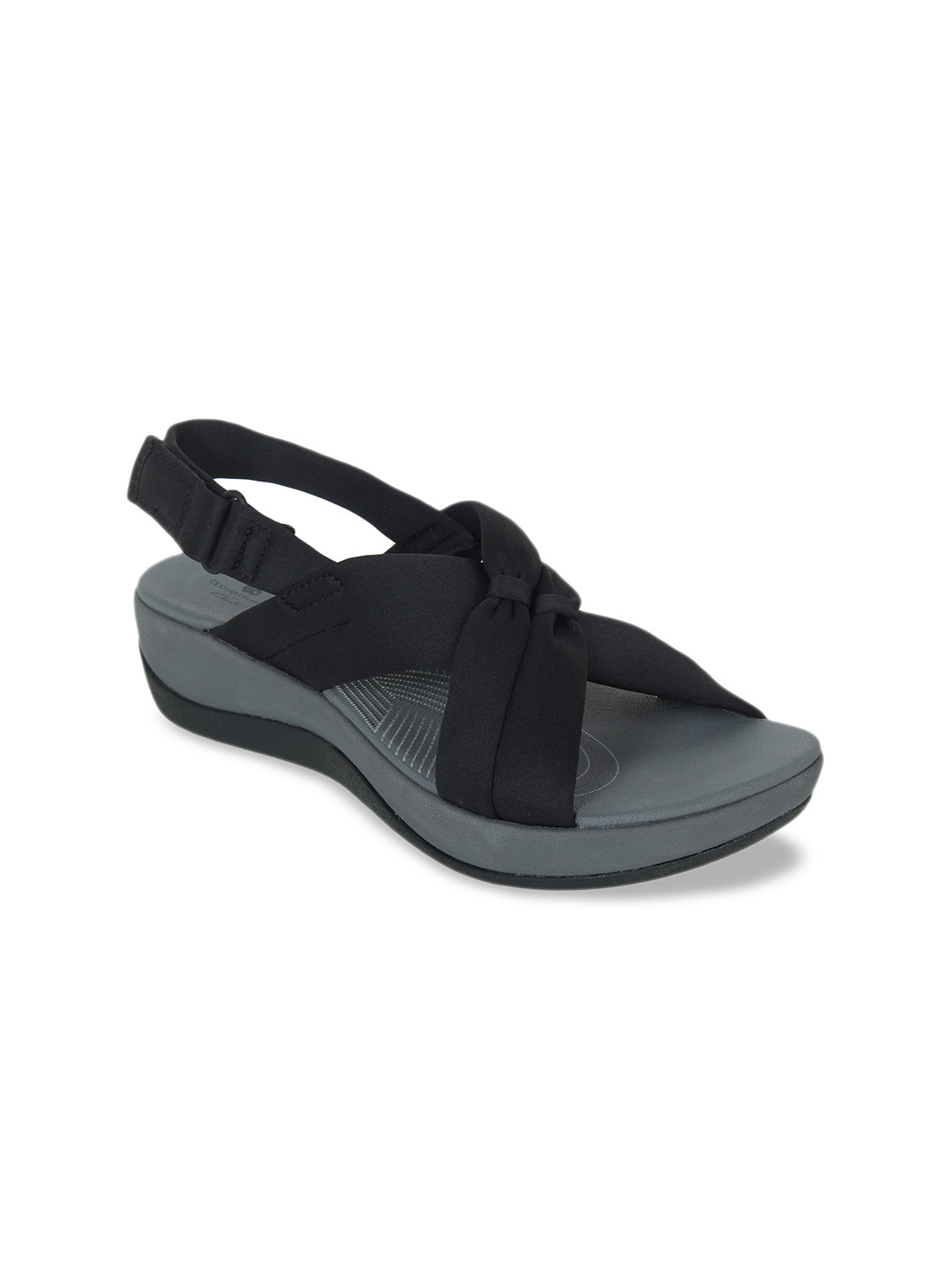 

Clarks Women Black Solid Sandals
