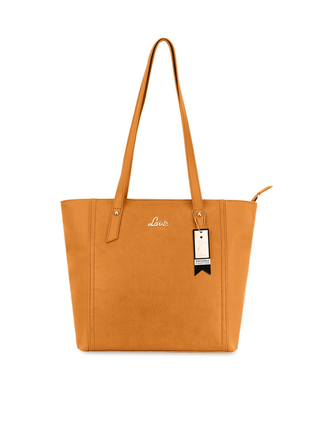 

Lavie Mustard Yellow Solid Shoulder Bag