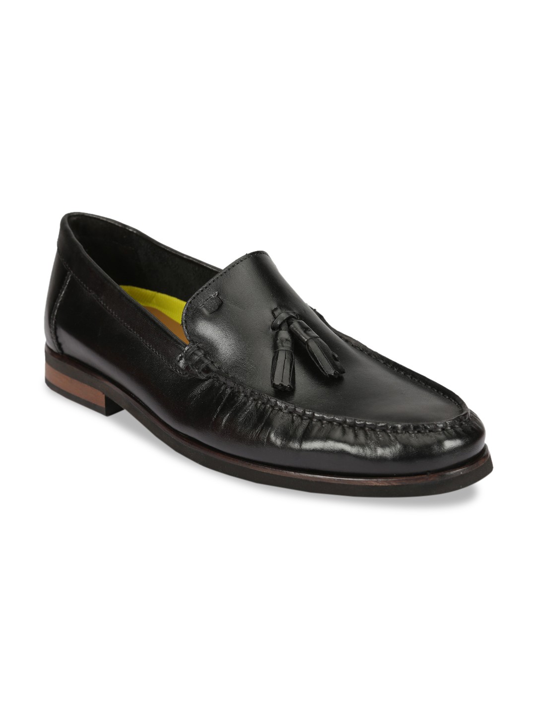 

Florsheim Men Black Leather Loafers