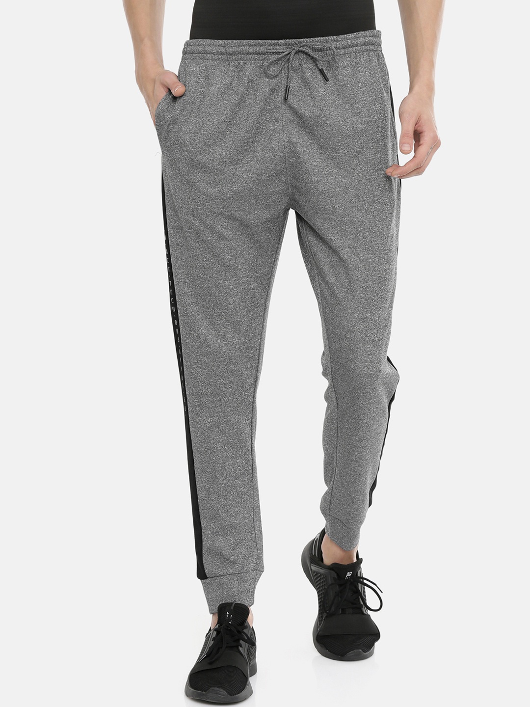 

Proline Active Men Grey Solid Slim-Fit Joggers
