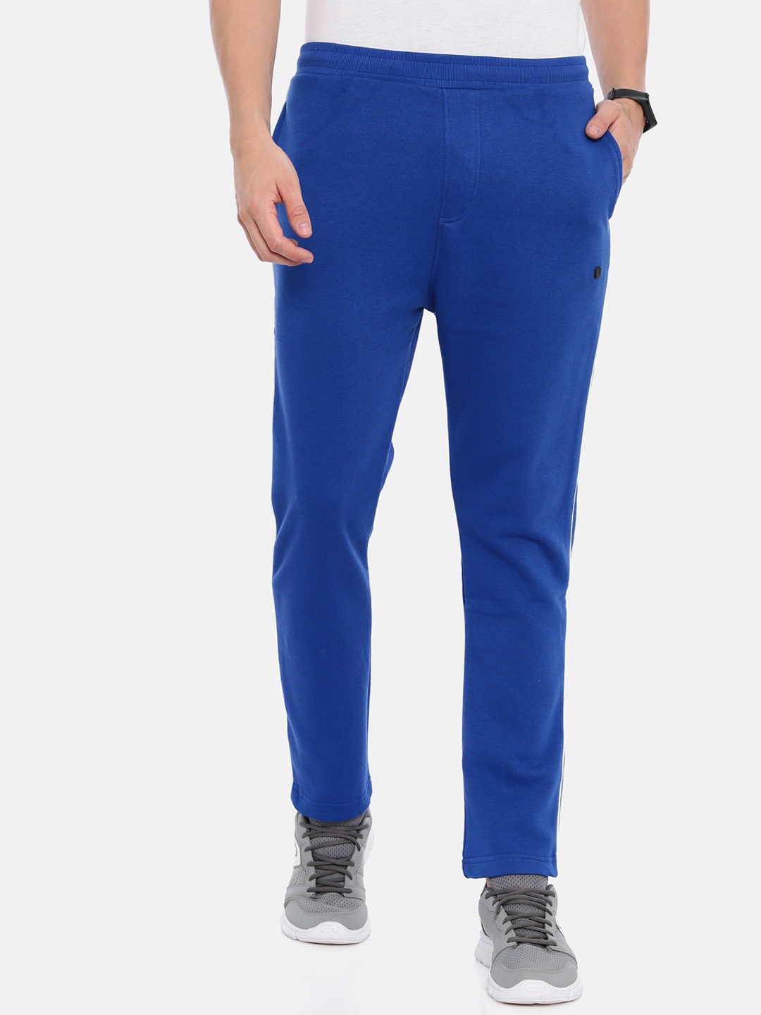 

Proline Active Men Blue Solid Track Pants