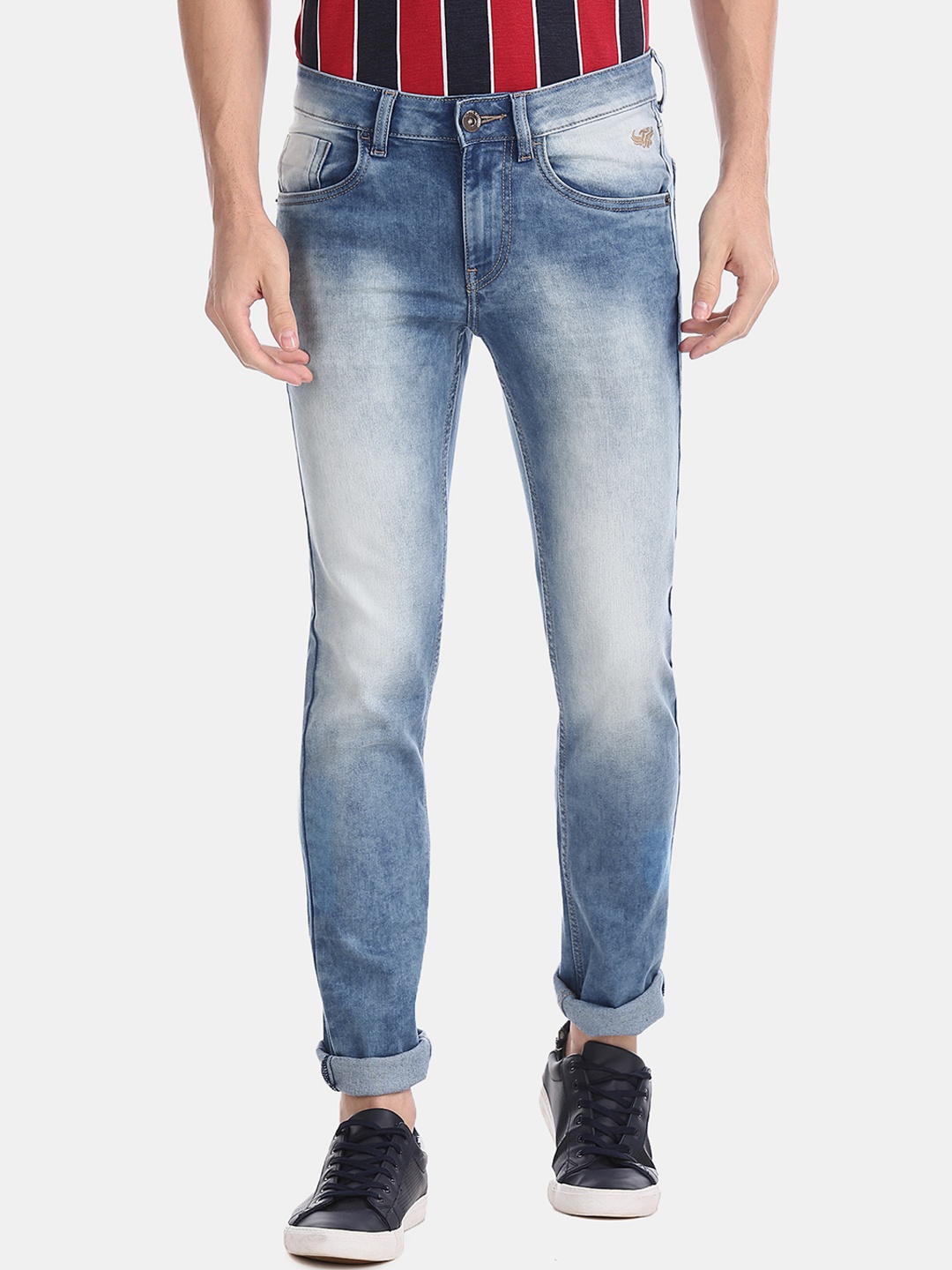 Flying Machine Men Blue Skinny Fit Jeans