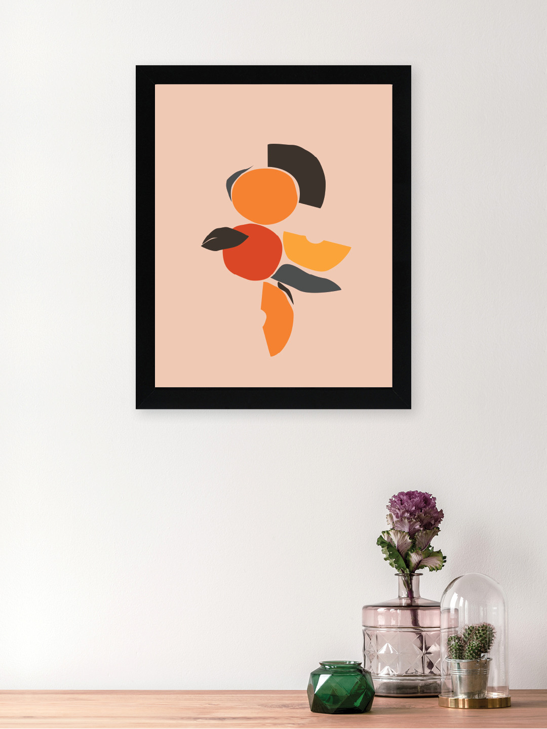 

nest ART Beige & Orange Printed Paper Plane Framed Wall Art