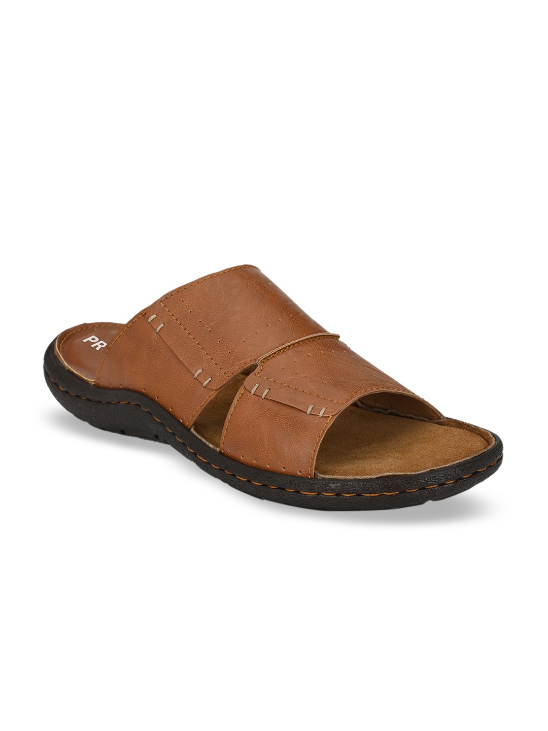

Provogue Men Tan Brown Comfort Sandals
