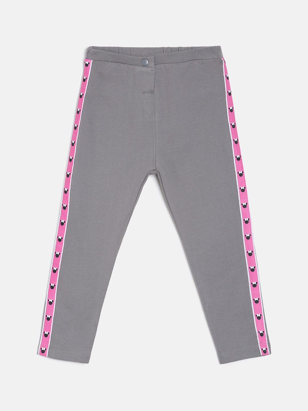 

MINI KLUB Girls Grey Disney Solid Track Pants