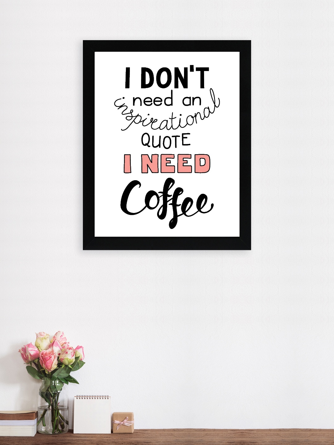 

nest ART White & Black Printed Paper Plane Quotes Framed Wall Art