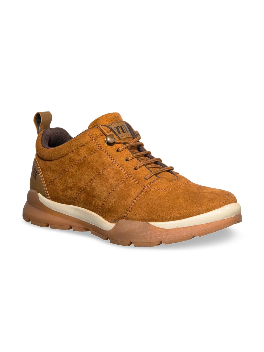 

Khadims Men Tan Sneakers