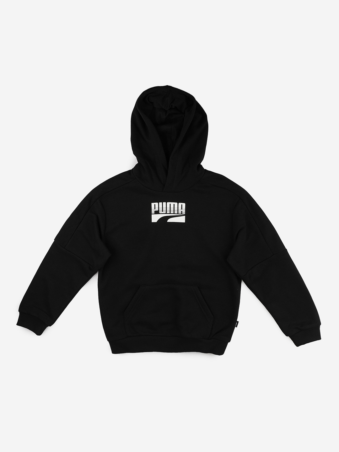 

Puma Boys Black Solid Quilted Jacket