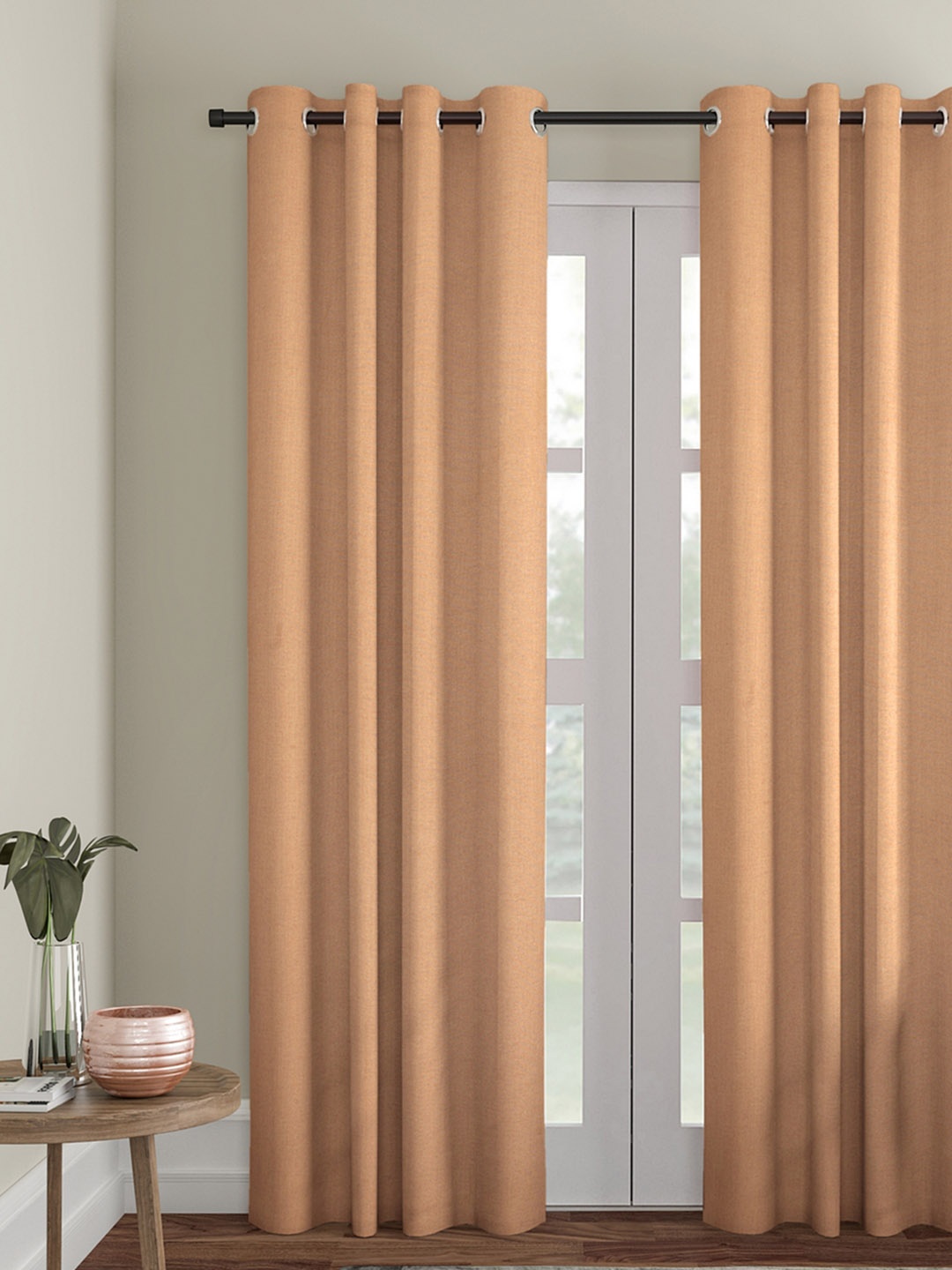 

Soumya Beige Single Long Door Curtain