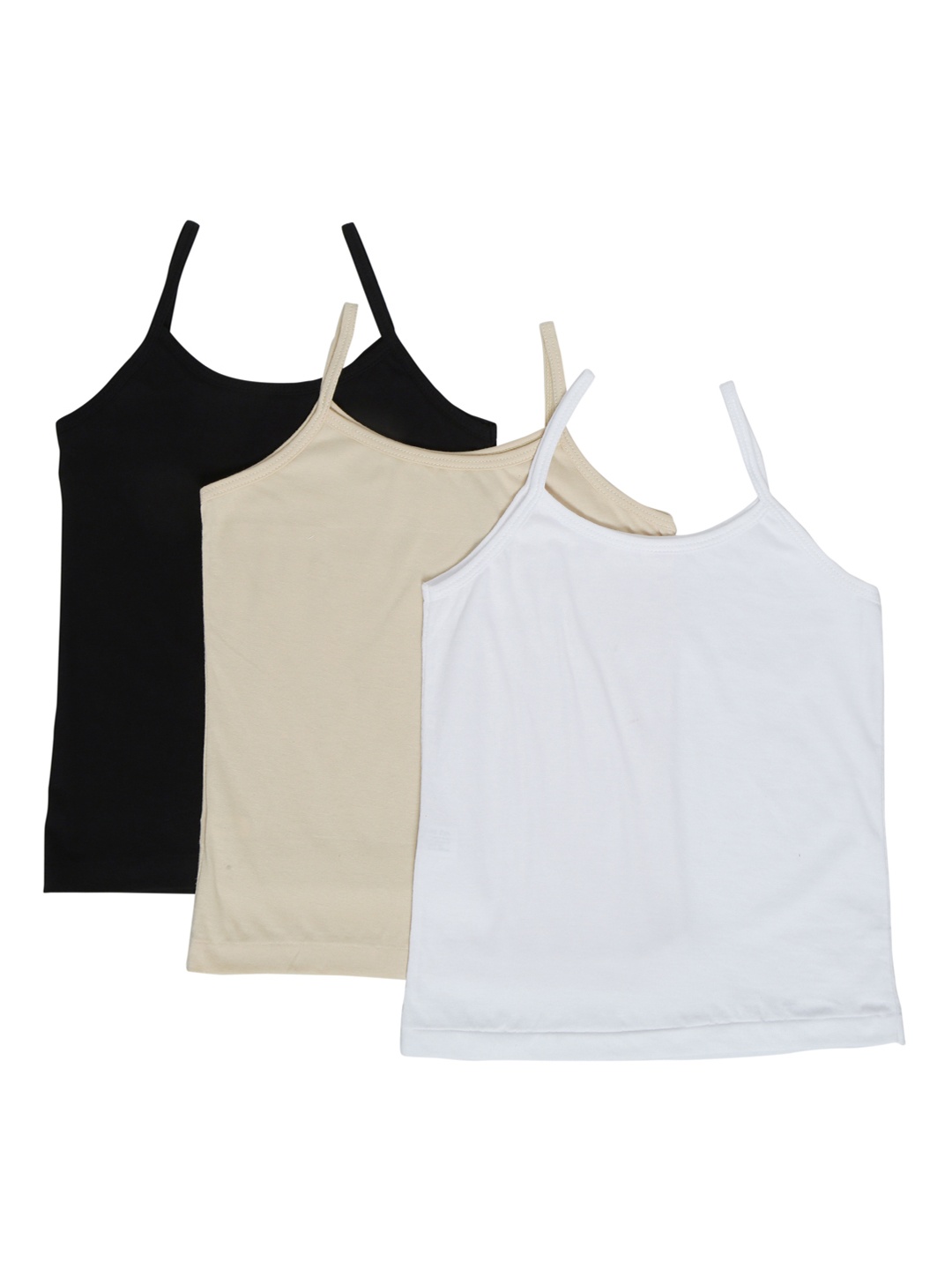 

YK Girls Pack Of 3 Assorted Spaghetti Camisoles