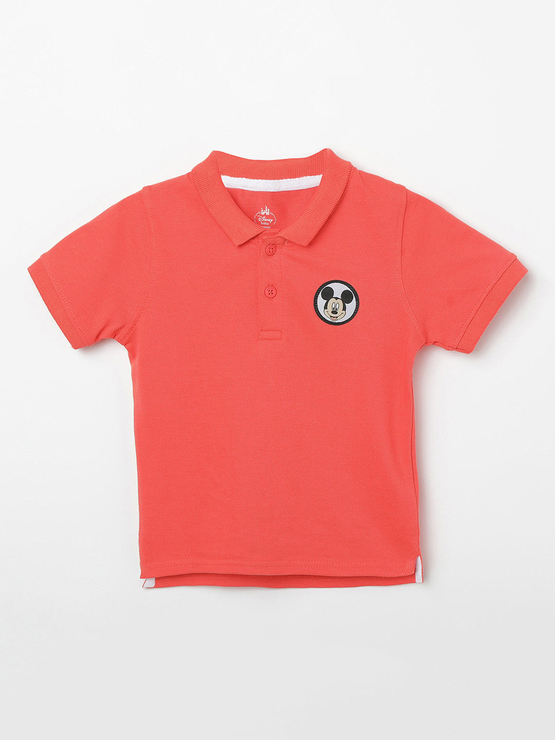 

Juniors by Lifestyle Boys Coral Solid Polo Collar T-shirt