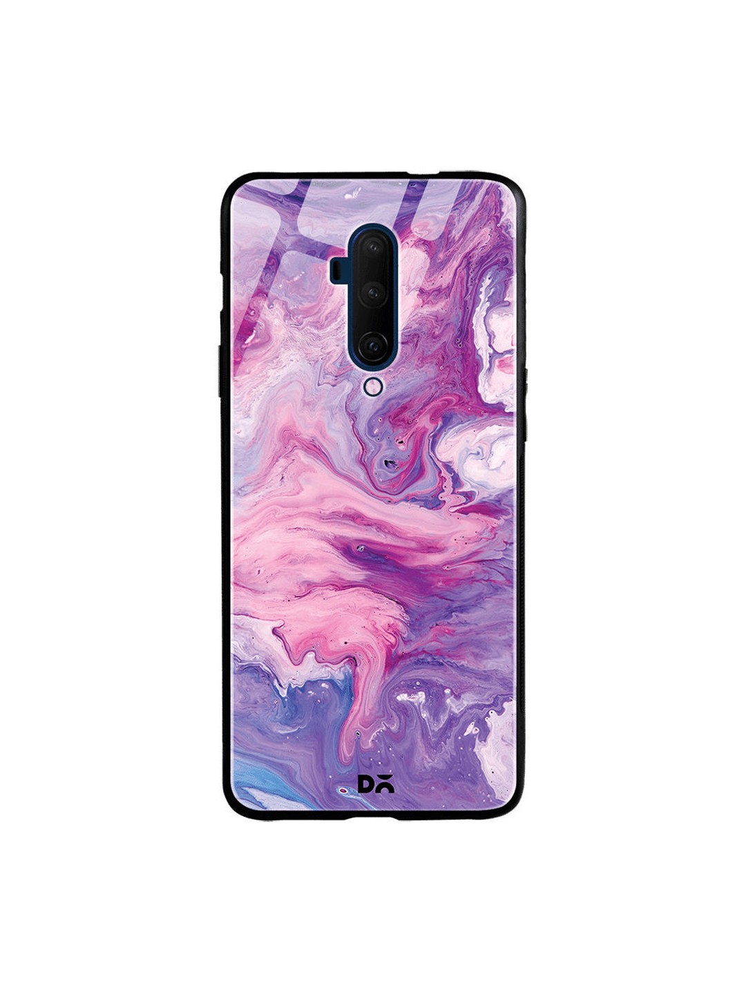 

DailyObjects Purple & Pink Marble Unicorn OnePlus 7T Pro Glass Mobile Case