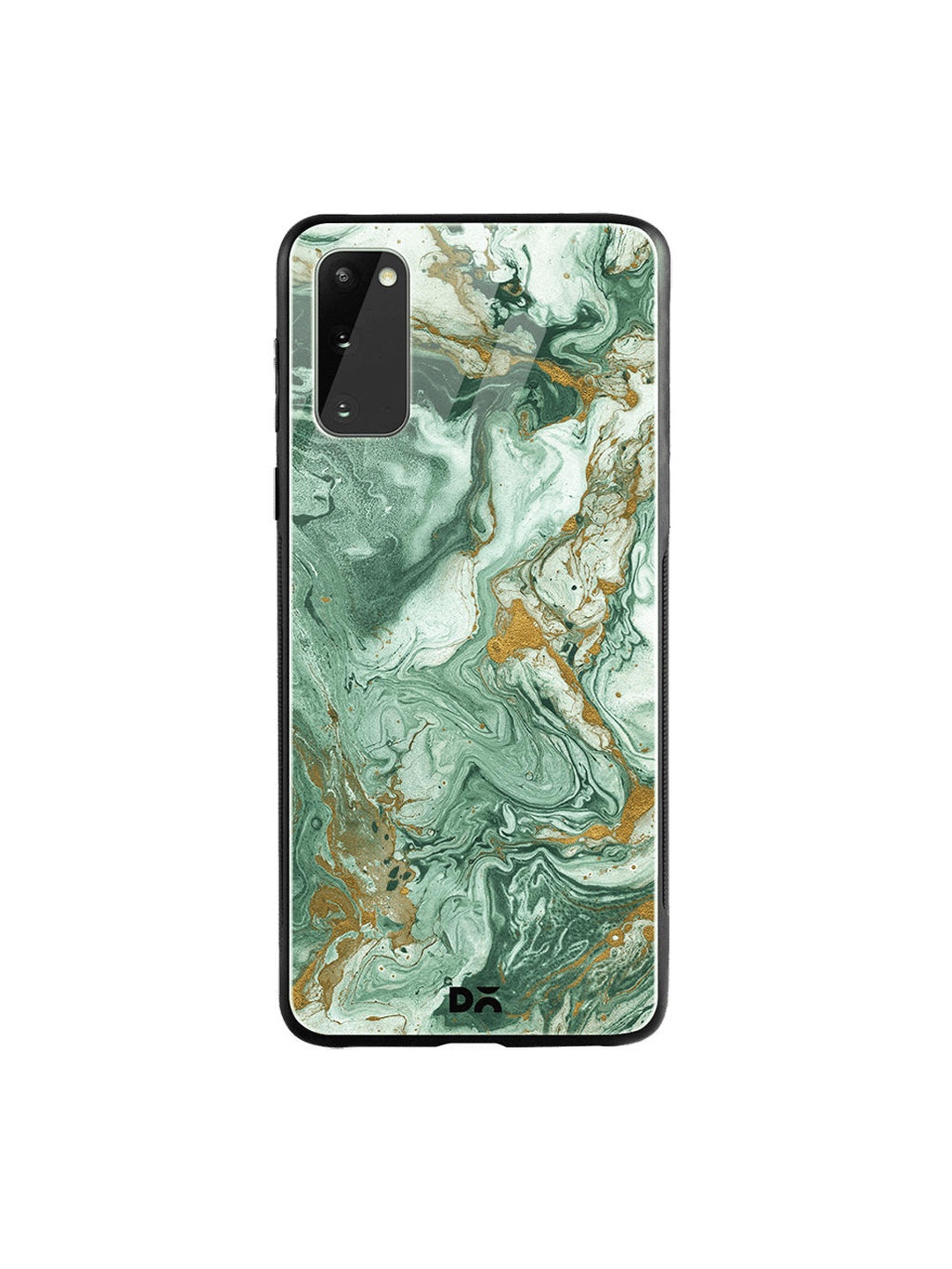 

DailyObjects Sea Green & Gold-Toned Marble Forest Samsung Galaxy S20 Glass Case