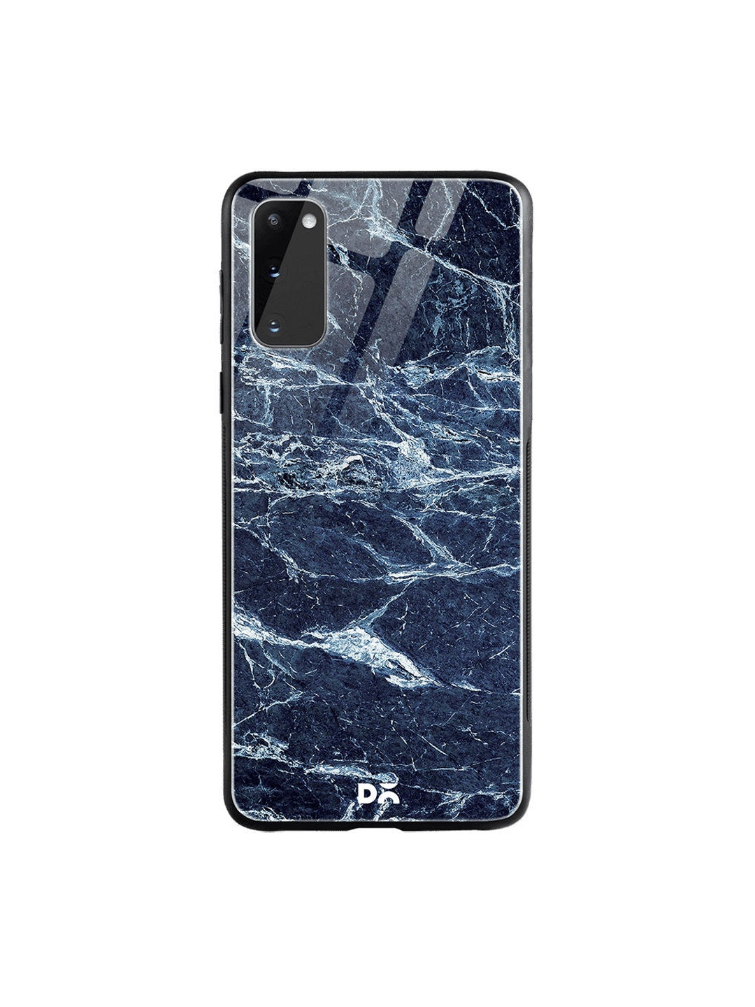 

DailyObjects Navy Blue Sea Marble Samsung Galaxy S20 Glass Case