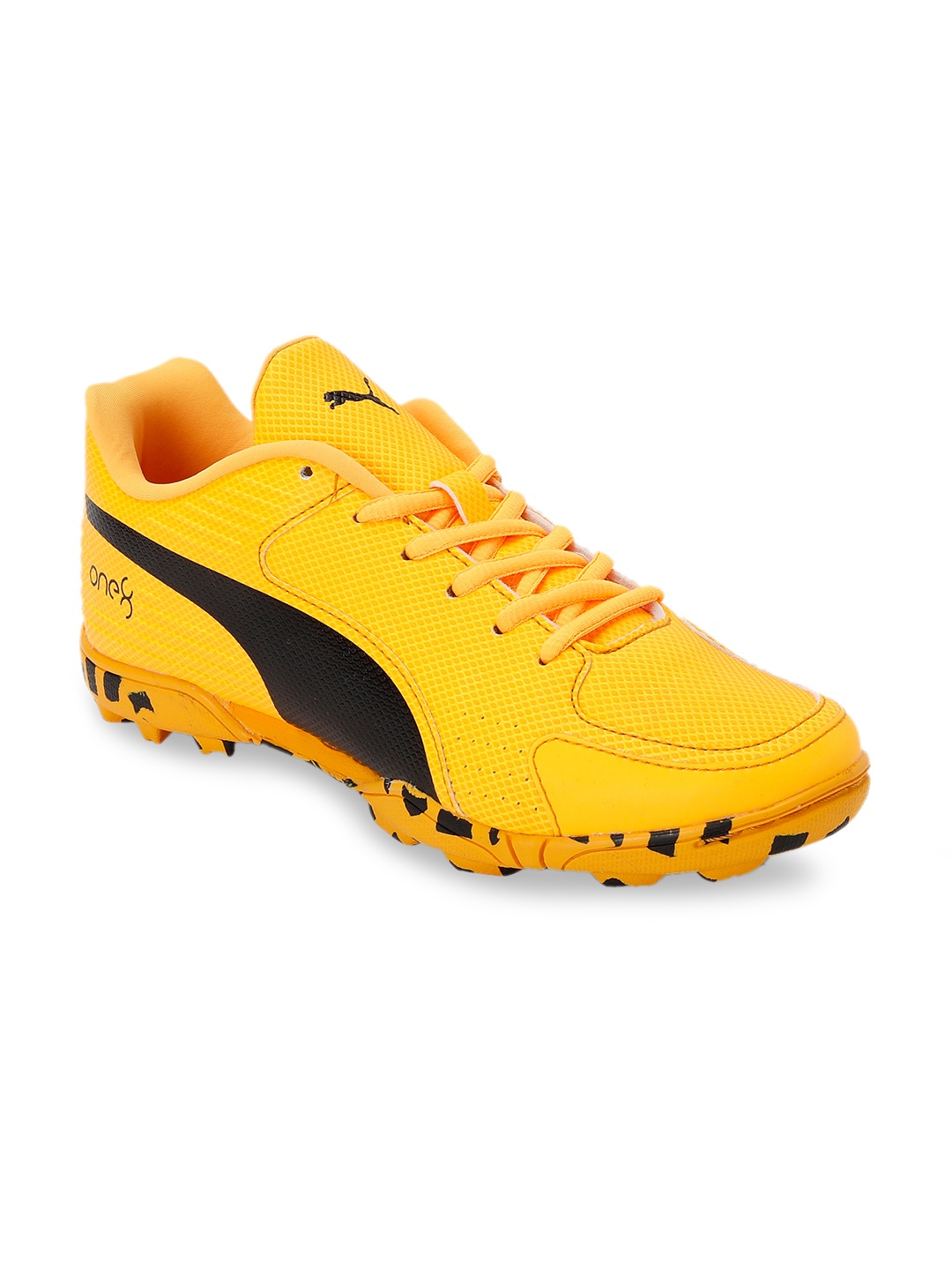 

Puma Unisex Kids Mustard Yellow Synthetic Cricket Shoes