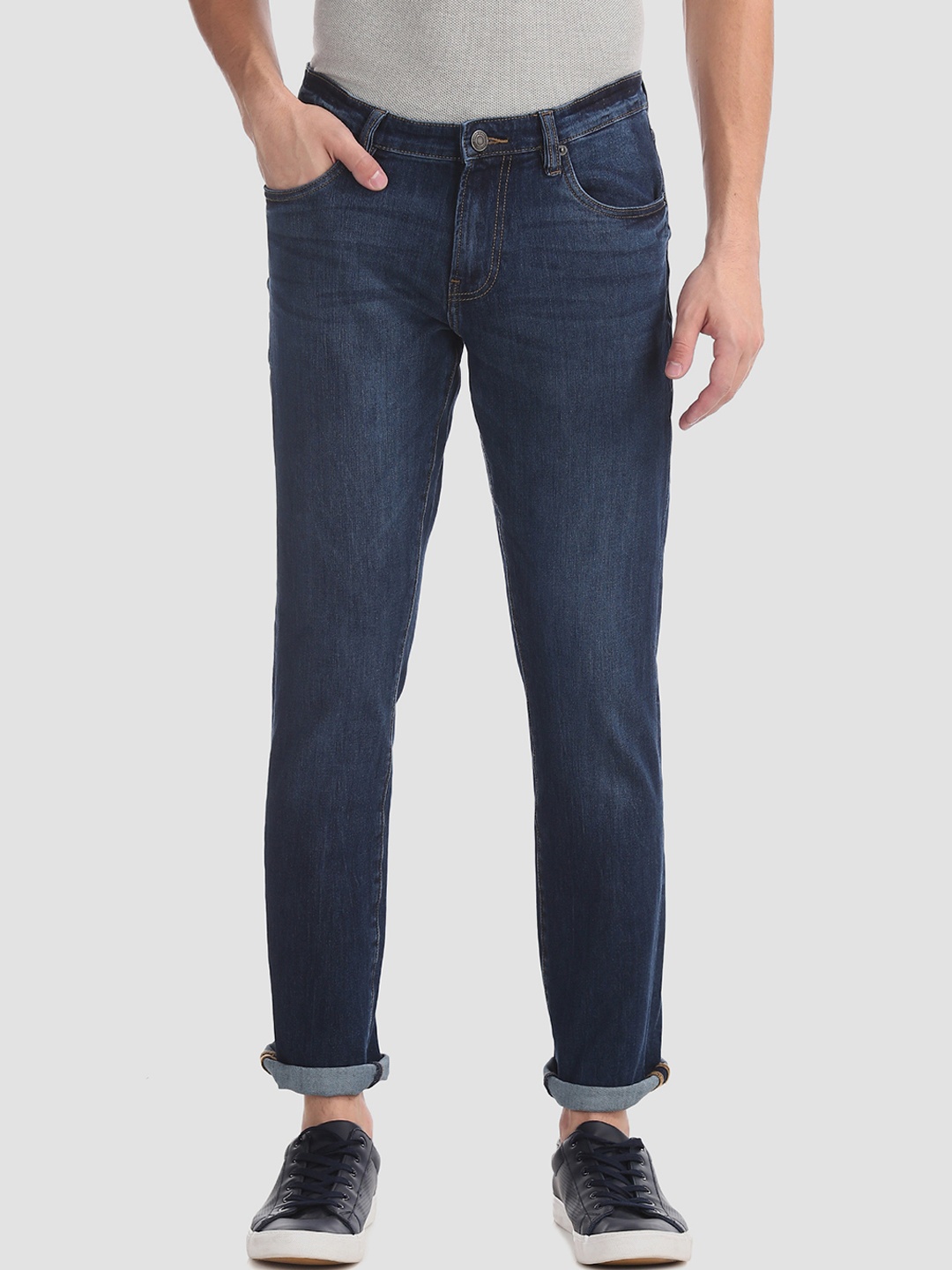 

Arrow Sport Men Blue Slim Fit Mid-Rise Clean Look Stretchable Jeans