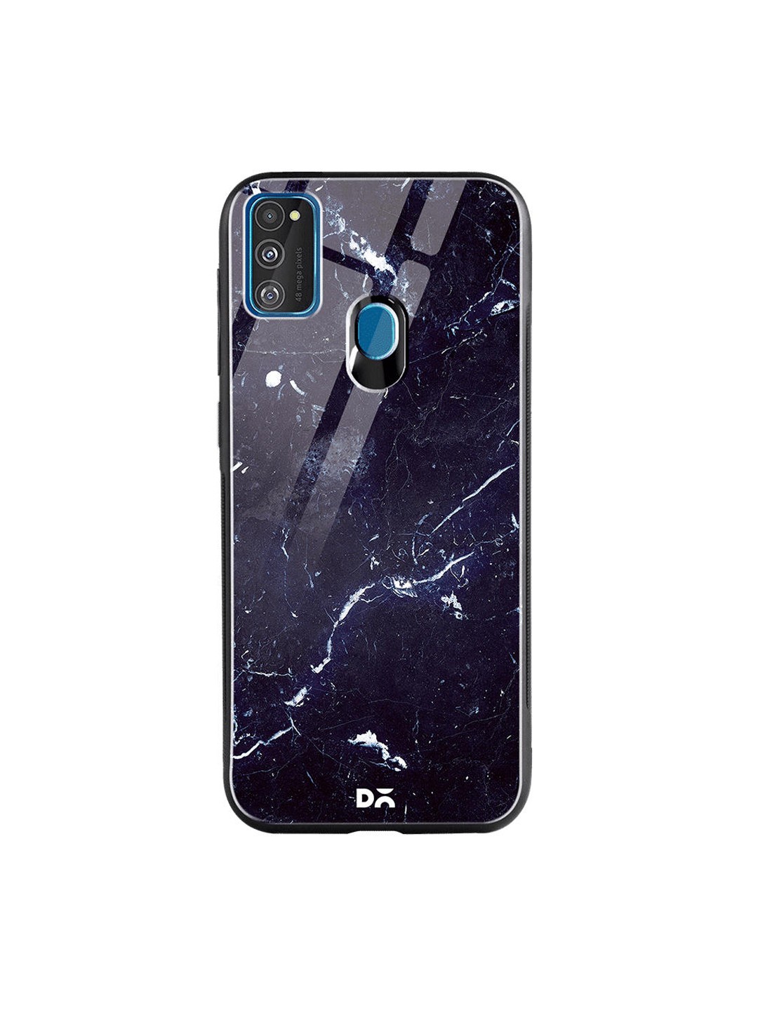 

DailyObjects Navy Blue Constellation Marble Samsung Galaxy M30S Glass Case