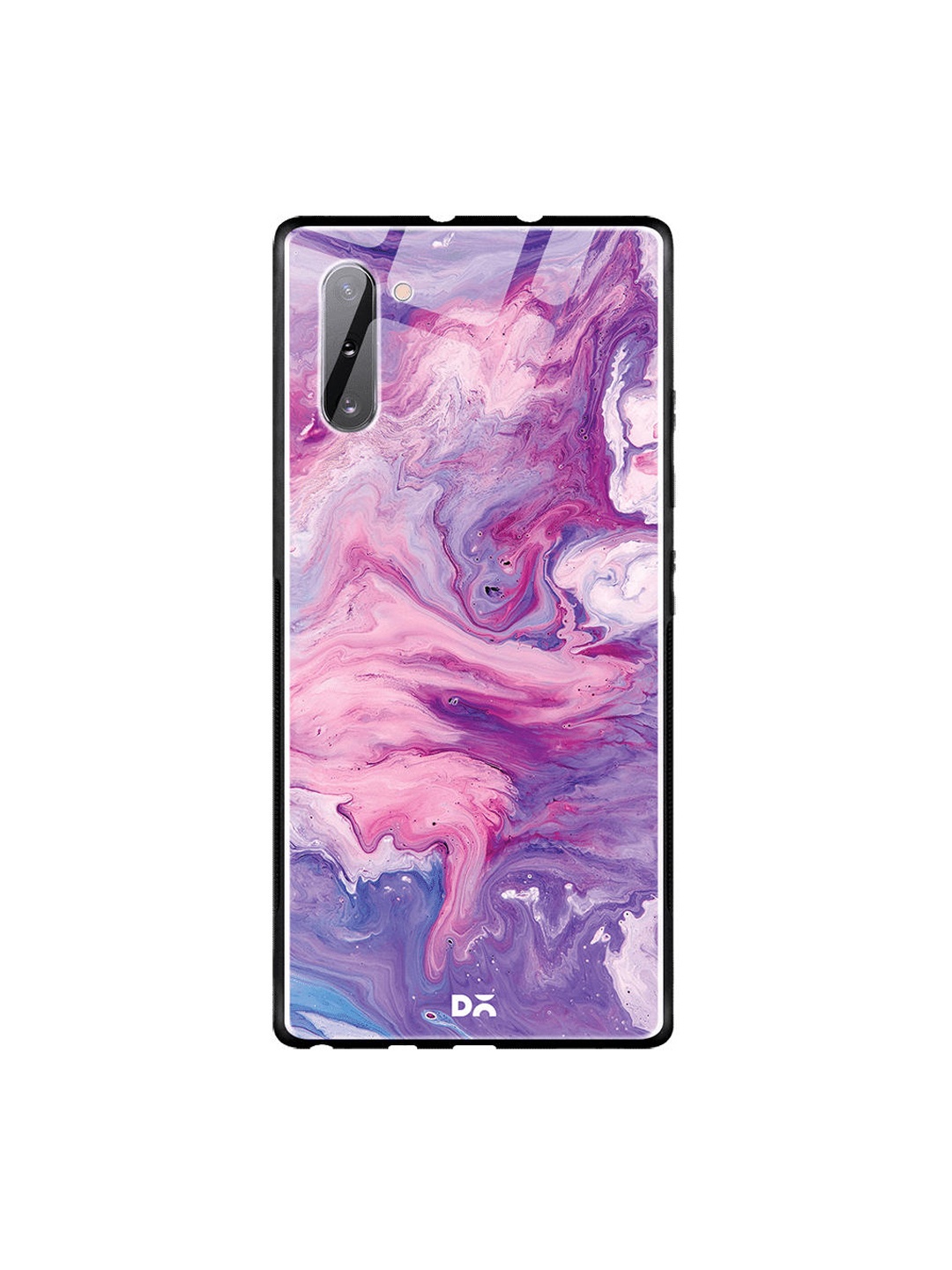 

DailyObjects Pink & Purple Marble Unicorn Samsung Galaxy Note 10 Glass Mobile Case