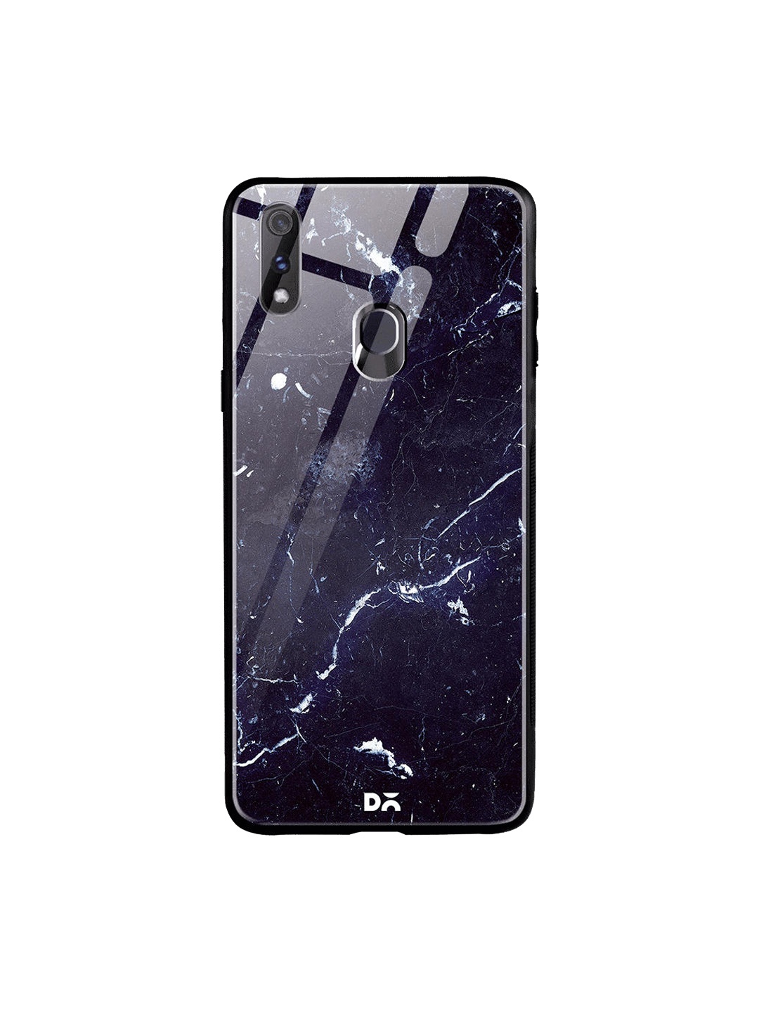 

DailyObjects Navy Blue Constellation Marble Oppo Realme 3 Pro Glass Case