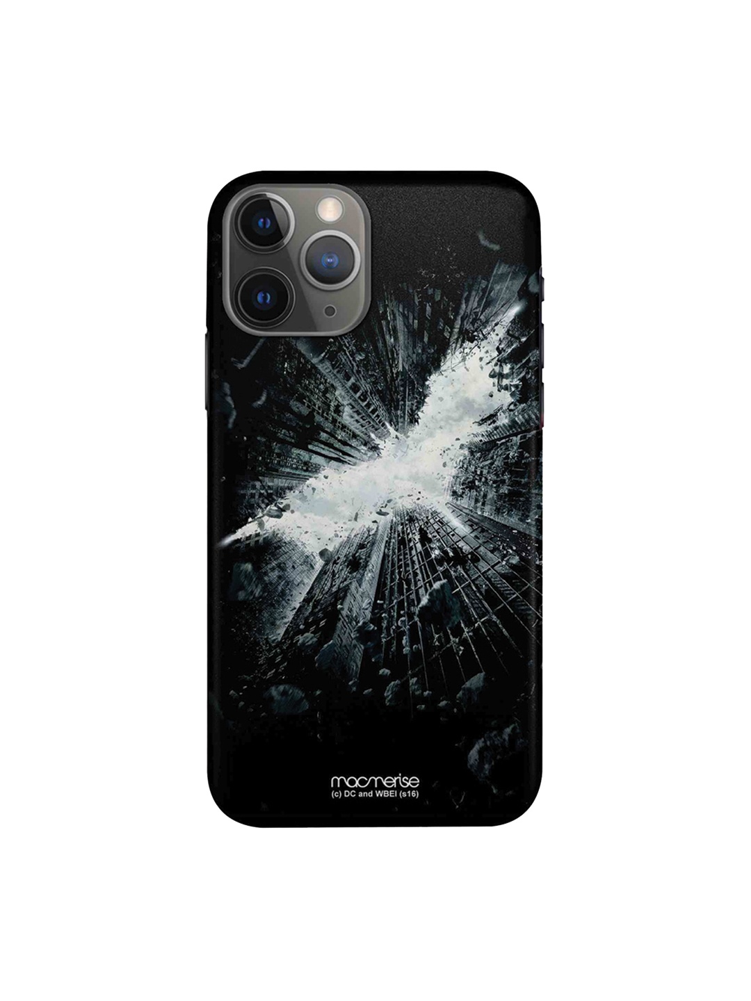 

macmerise Black & Off-White God of Gotham Batman iPhone 11 Pro Max Mobile Case