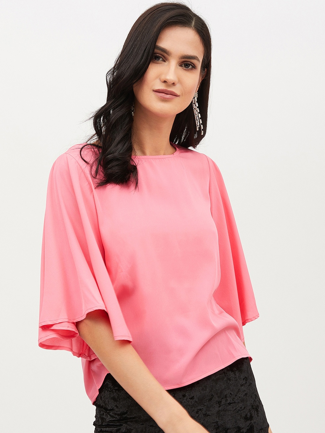 

Harpa Women Pink Solid Top
