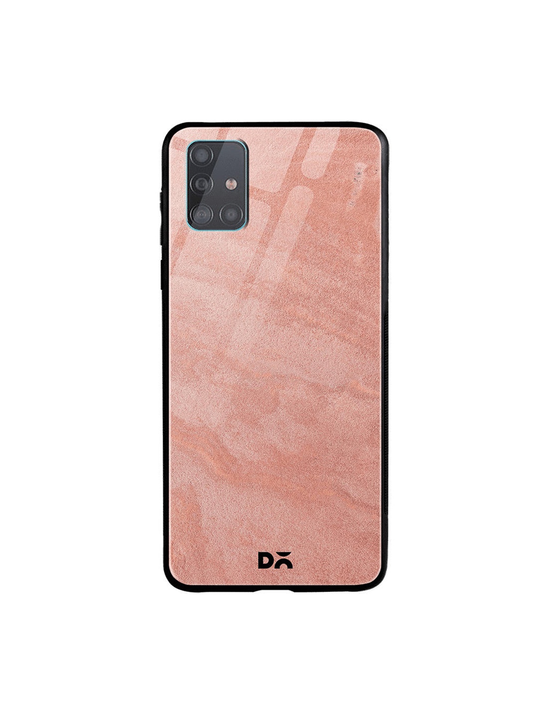 

DailyObjects Pink Marble Sand Samsung Galaxy A71 Glass Case