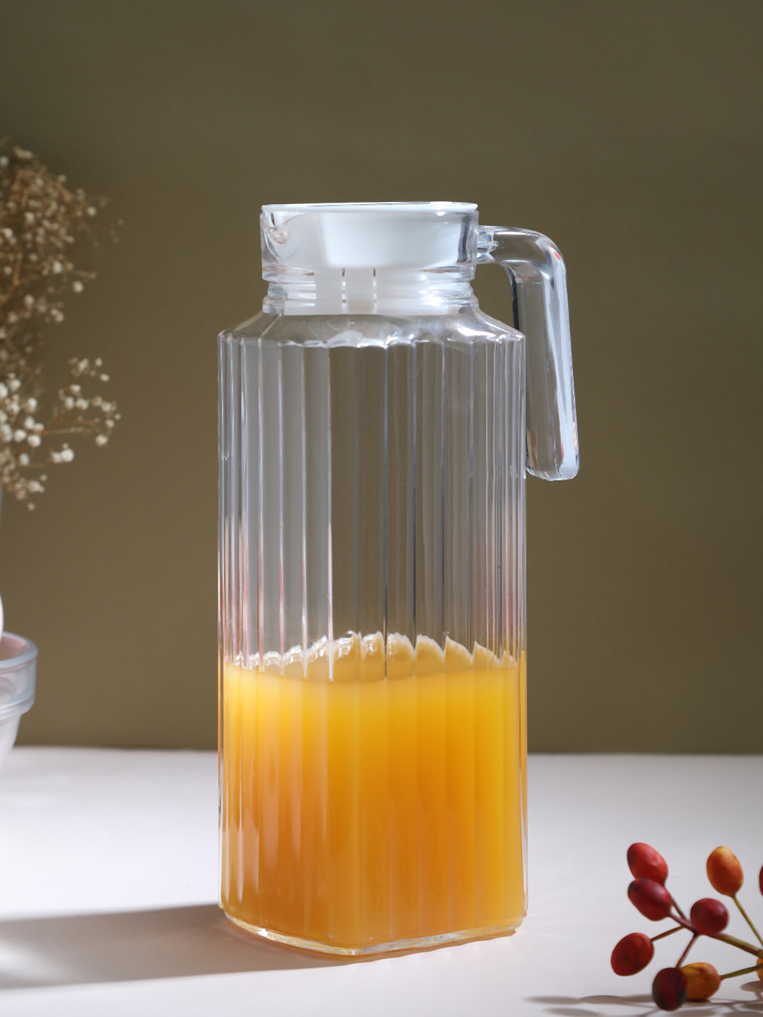 

Luminarc Transparent Textured Quadro Glass Jug
